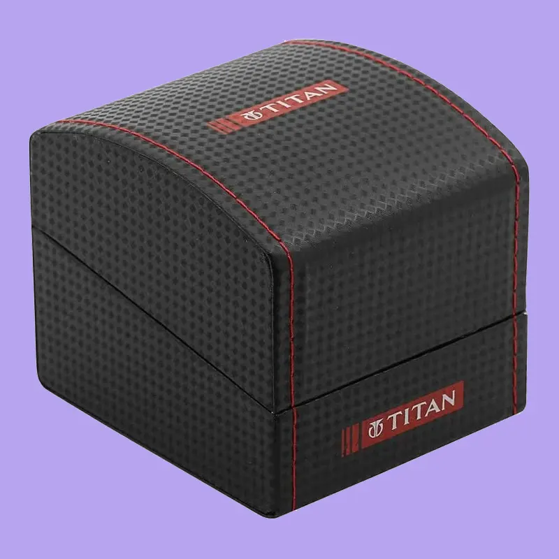 TITAN Trend White Dial Leather Strap Men's Watch - 1767SL01